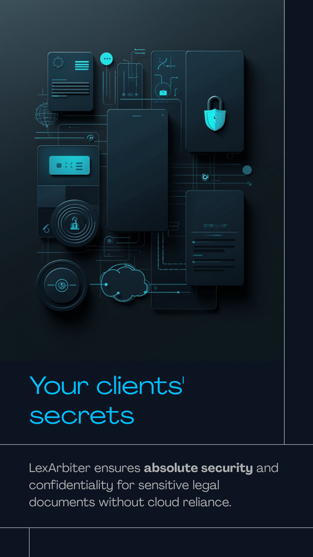 LexArbiter — absolute security for sensitive legal documents
